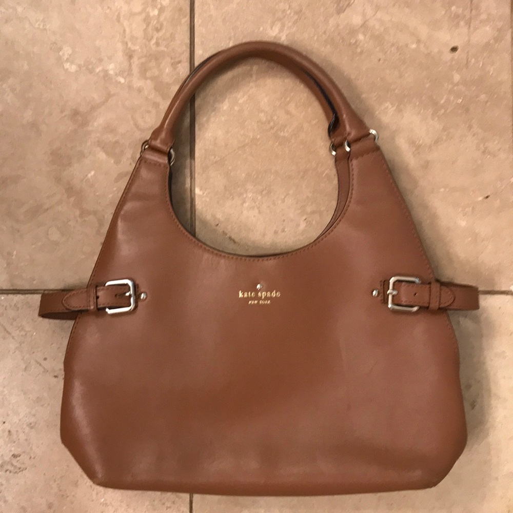 Tan Kate Spade Leather Purse